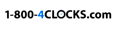 1-800-4clocks.com Logo